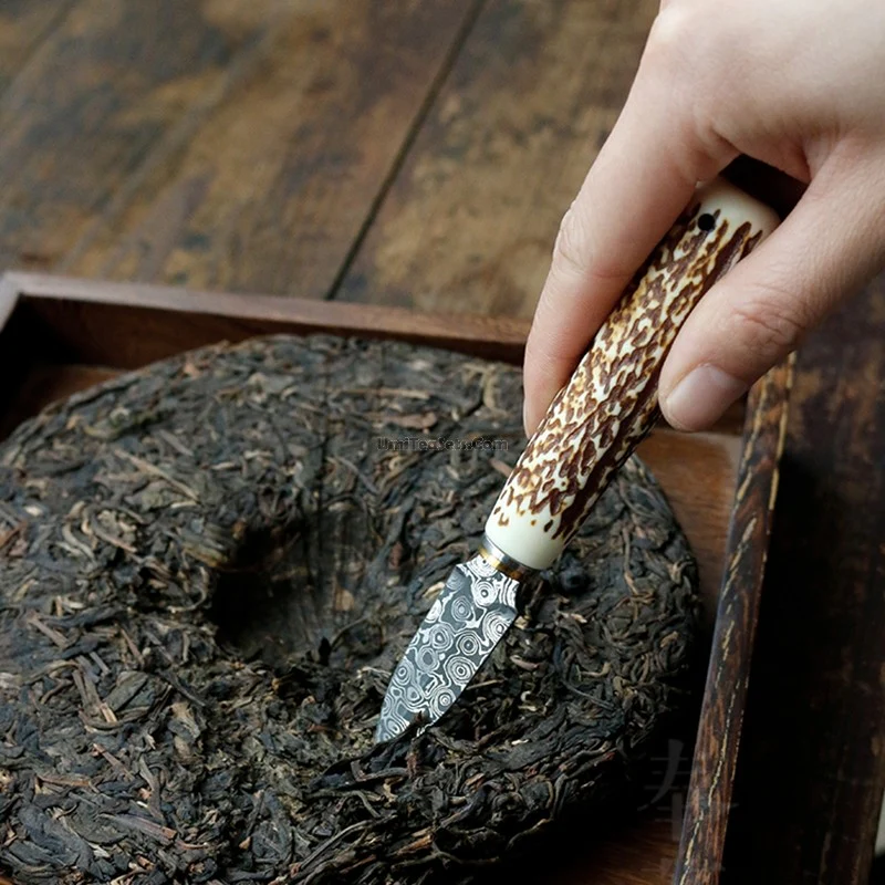 Handmade Antler Shaped Tea Knife - Image 5