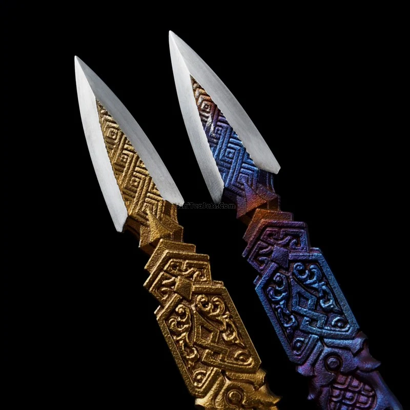 Handmade Mythical Wild Animal Tea Knife - Image 5