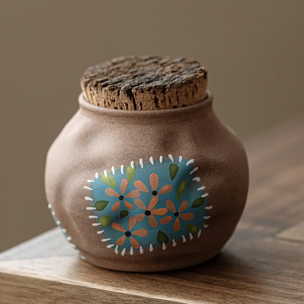 Handmade Pottery Tea Caddy - Image 4