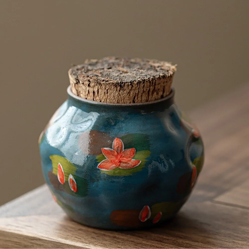 Handmade Pottery Tea Caddy - Image 5