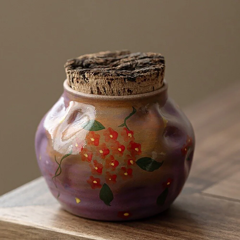 Handmade Pottery Tea Caddy - Image 6