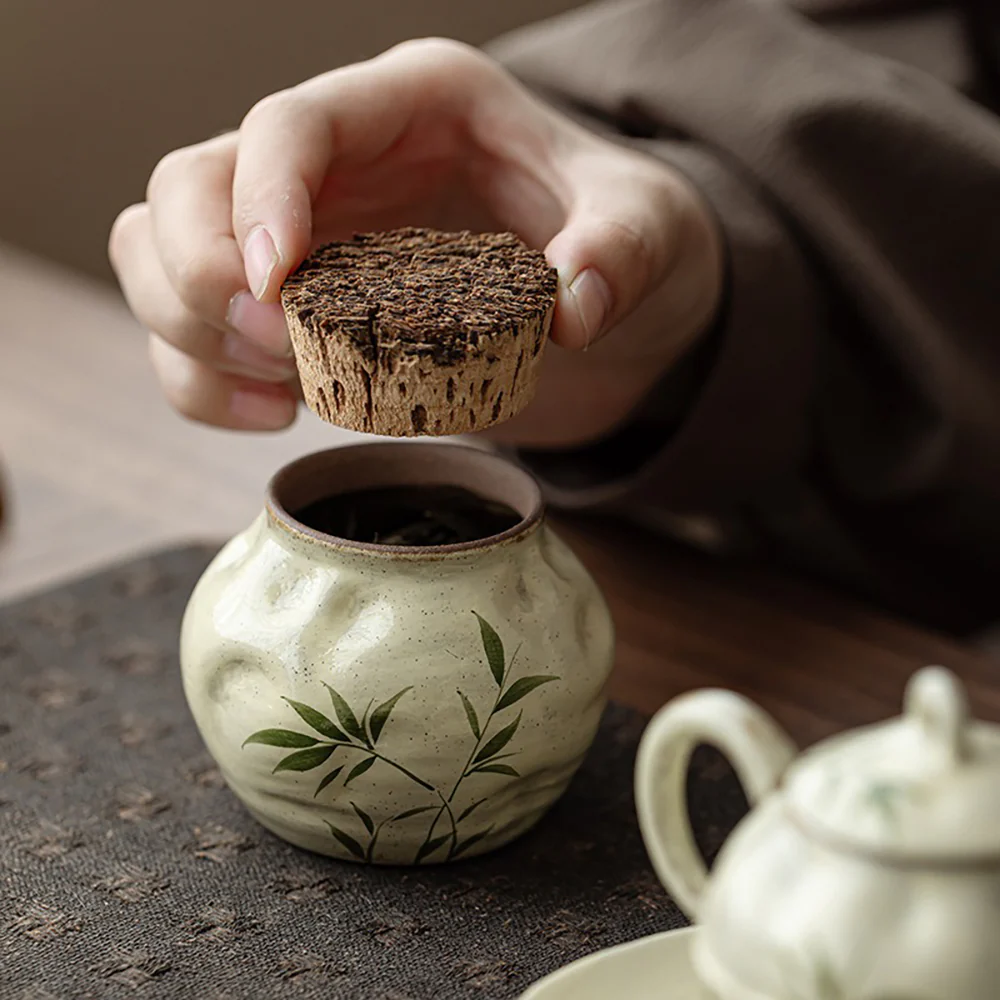 Handmade Pottery Tea Caddy - Image 8