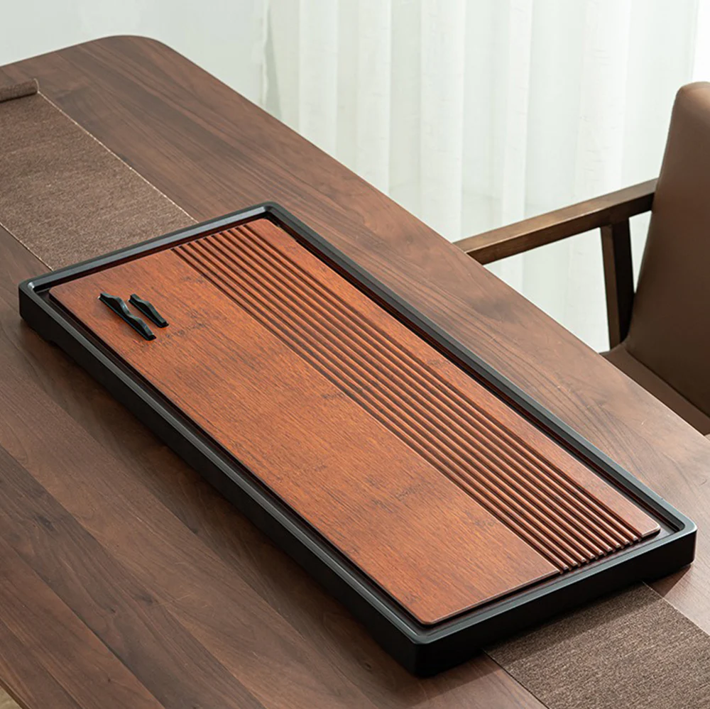 Heavy Bamboo Mountains Tea Tray - Image 5