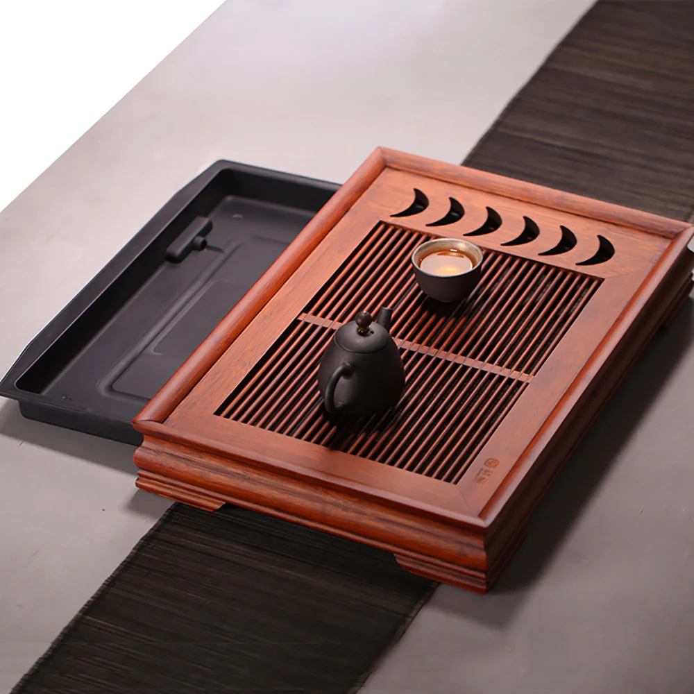Hooked Moon Bamboo Tea Tray - Image 5