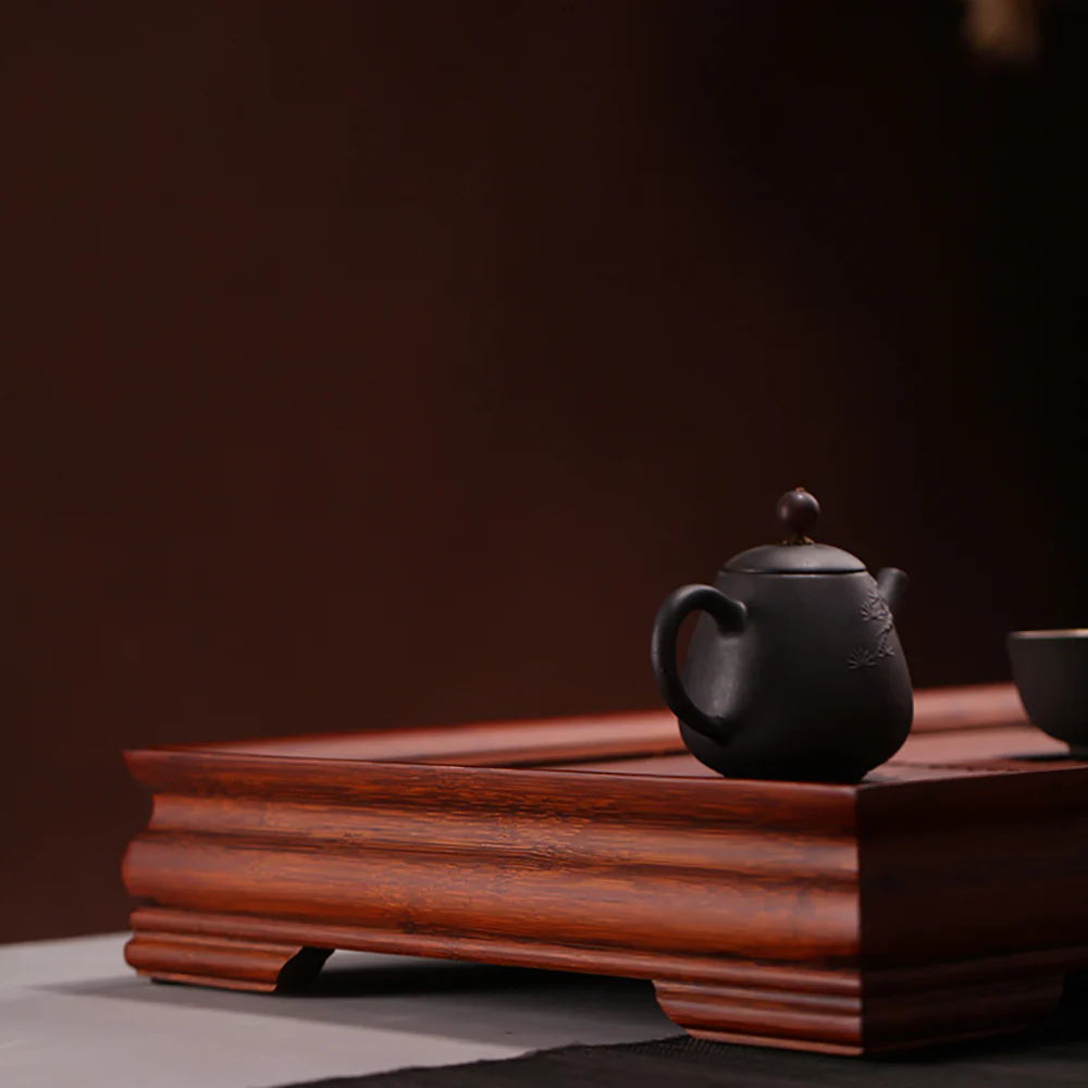 Hooked Moon Bamboo Tea Tray - Image 6
