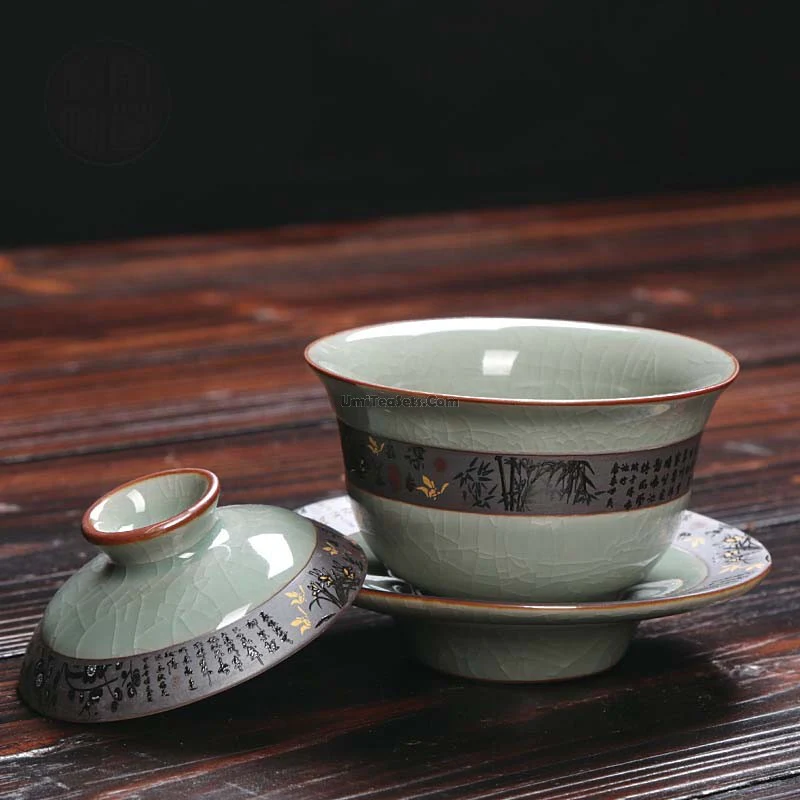 Ice Crack Ge Kiln Gaiwan - Image 3
