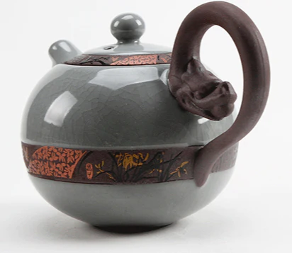 Ice Crack Ge Kiln Teapot - Image 5