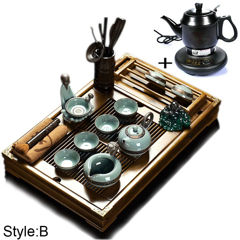 Ice Crack Geyao Gongfu Tea Set - Image 3