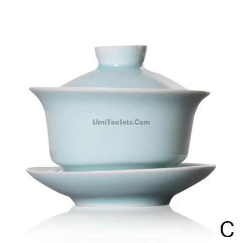 Ice Crack Longquan Celadon Gaiwan - Image 4