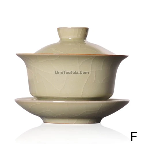 Ice Crack Longquan Celadon Gaiwan - Image 7