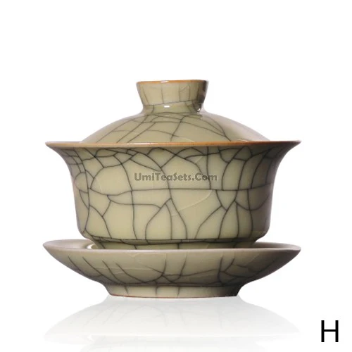 Ice Crack Longquan Celadon Gaiwan - Image 9
