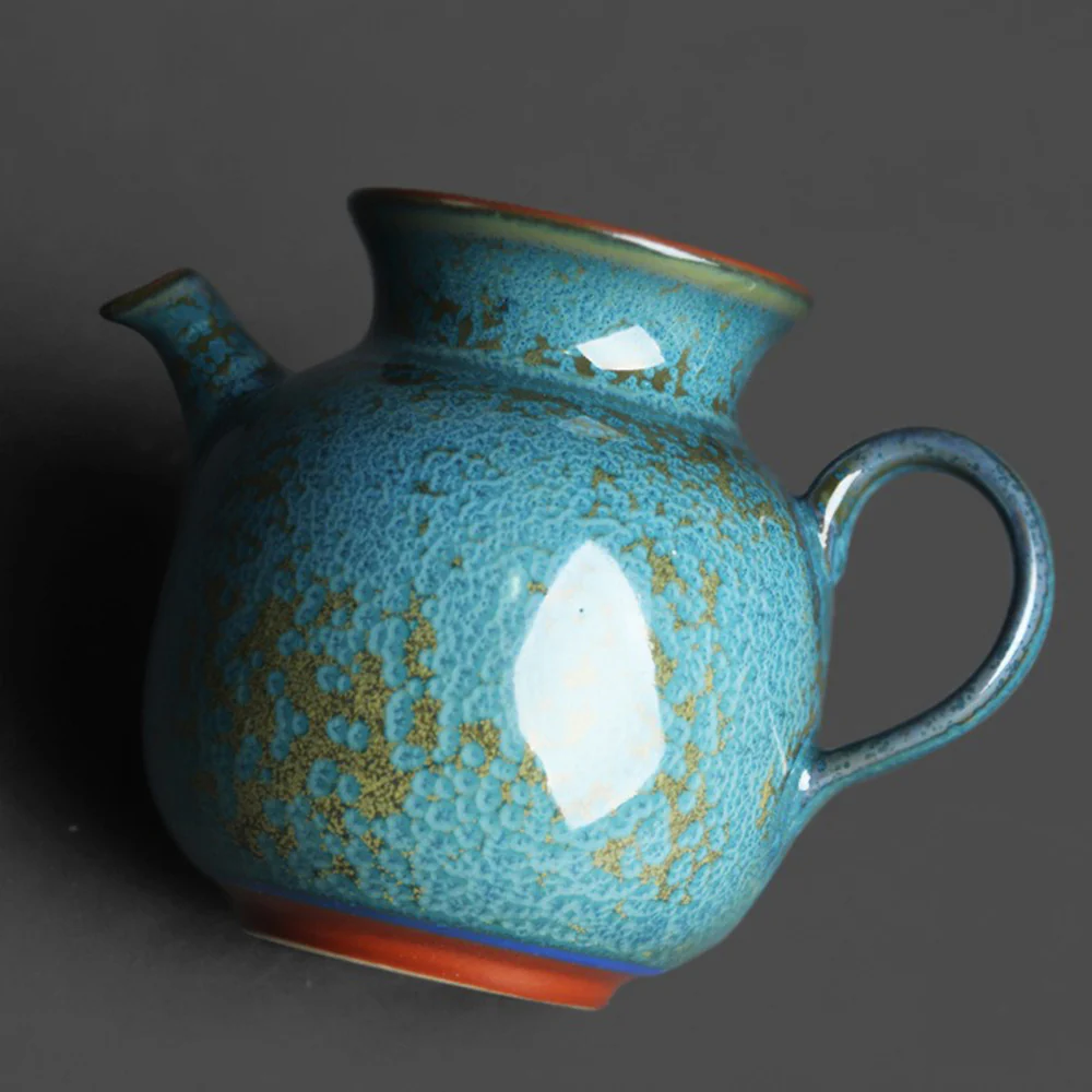 Jade Blue Jun Kiln Tianmu Fair Cup - Image 2
