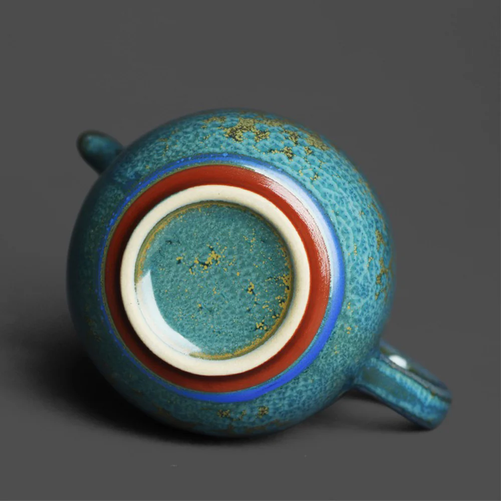 Jade Blue Jun Kiln Tianmu Fair Cup - Image 5