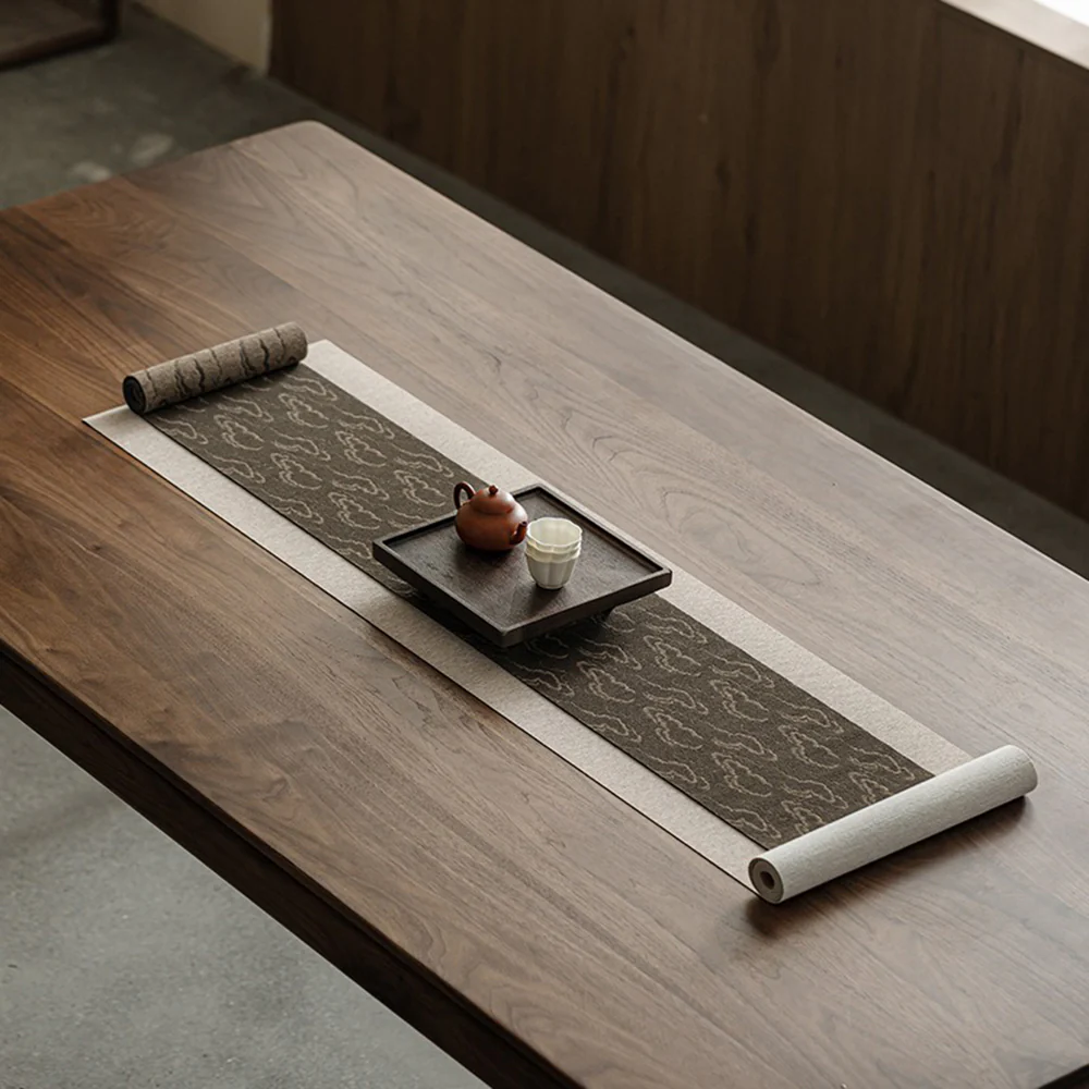 Japanese Auspicious Cloud Tea Table Mat - Image 3