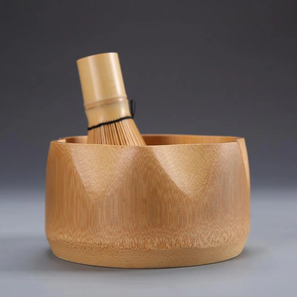 Japanese Bamboo Matcha Green Tea Set - Image 3