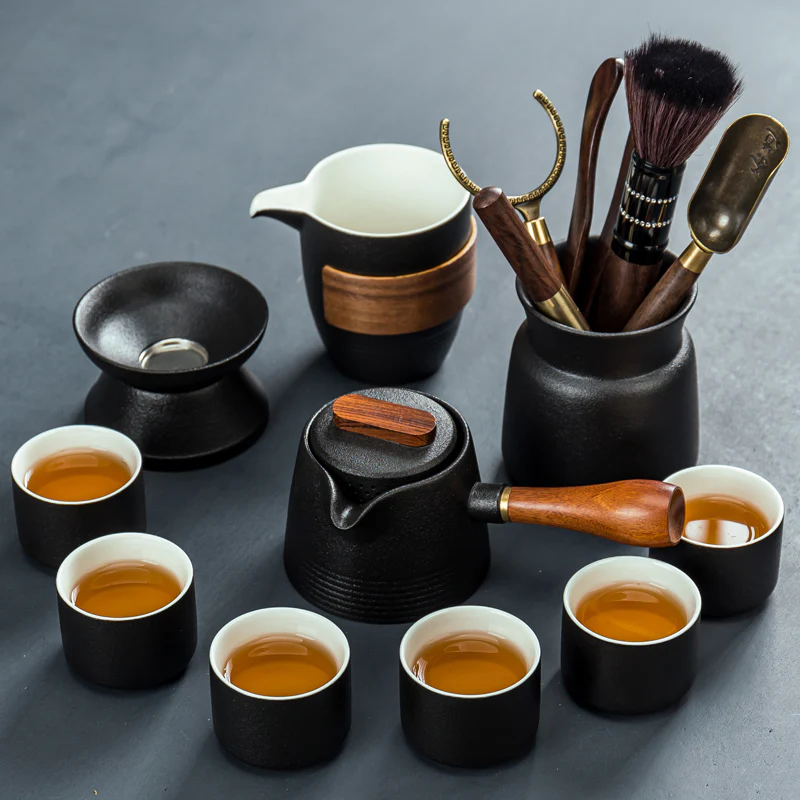 Japanese Minoyaki Kung Fu Tea Set