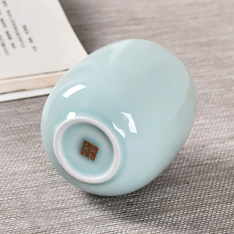 Japanese Celadon Tea Cup (Set of 2) - Image 19