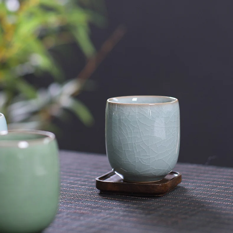 Japanese Celadon Tea Cup (Set of 2) - Image 20