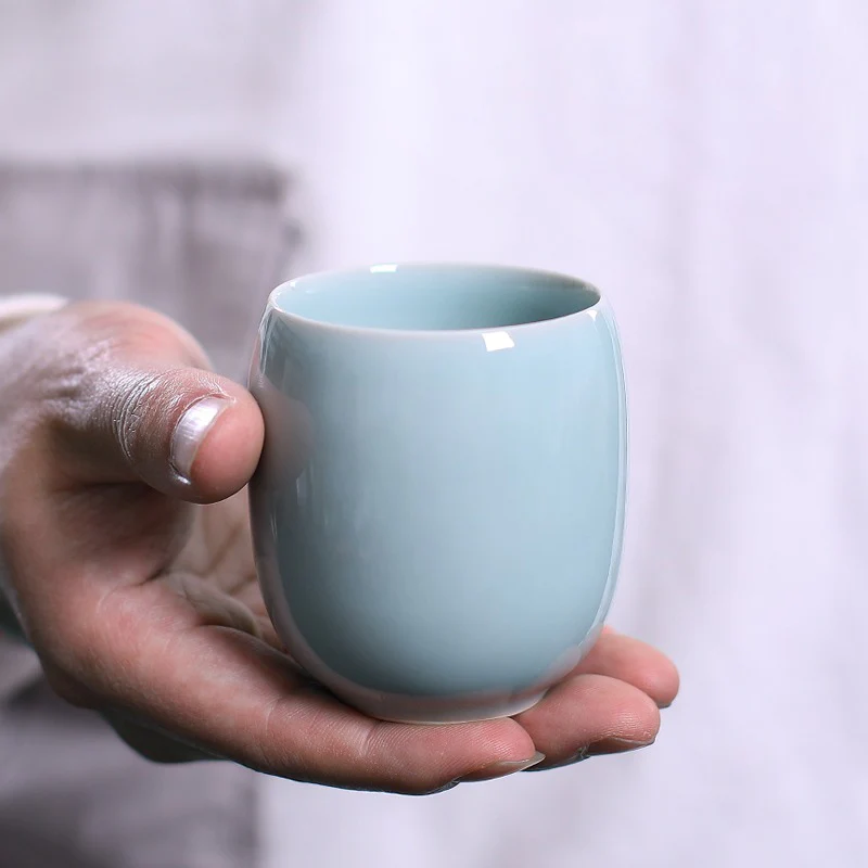 Japanese Celadon Tea Cup (Set of 2) - Image 23