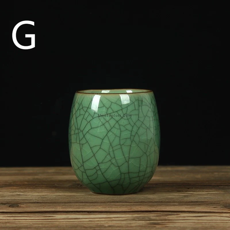 Japanese Celadon Tea Cup (Set of 2) - Image 8