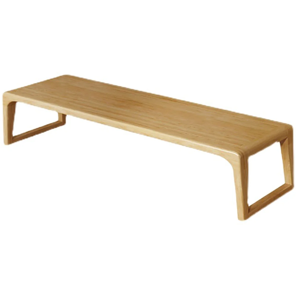 Japanese Elm Wood Tatami Tea Table Set - Image 5