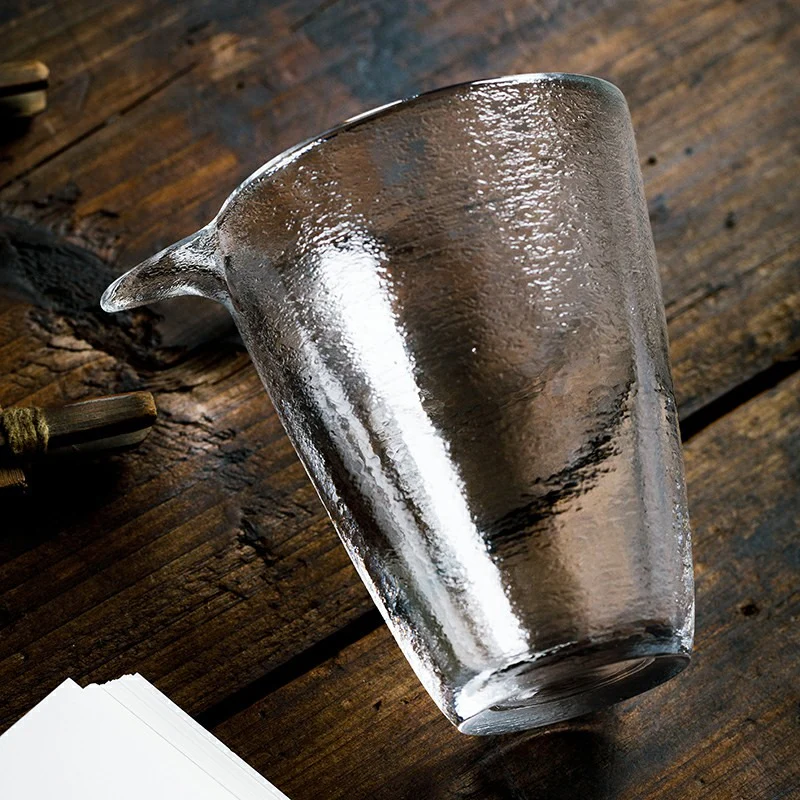 Japanese Glass Fair Cup With Golden Rim - Image 7