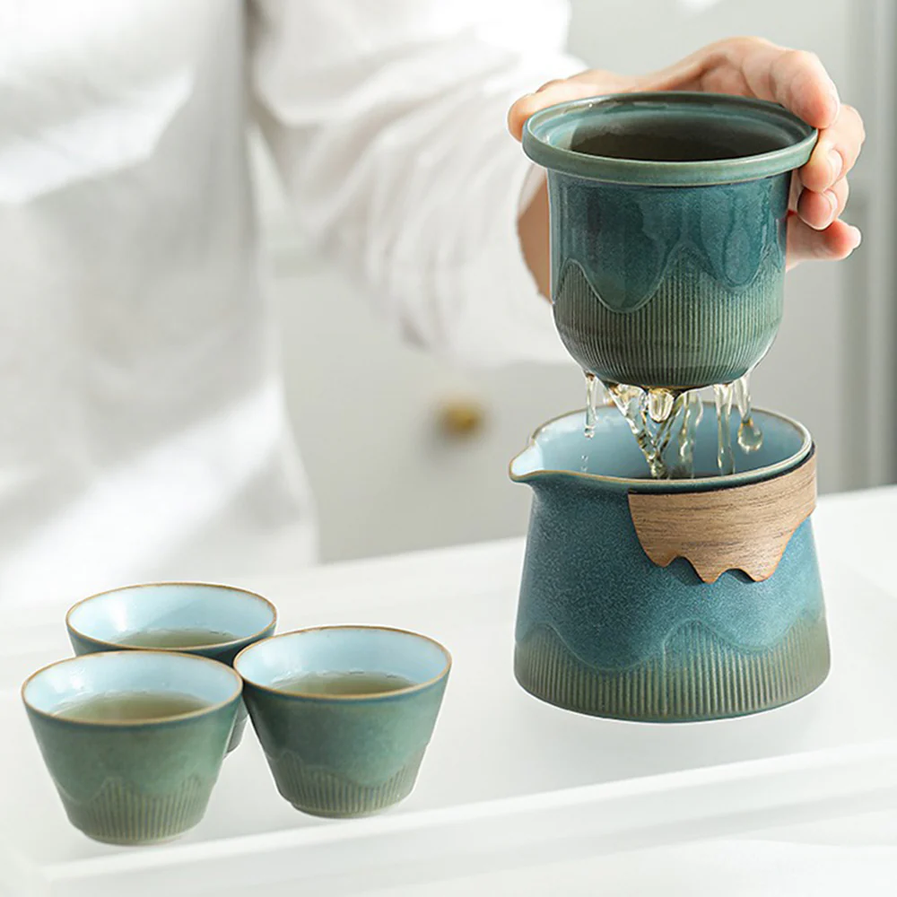 Japanese Kuai Ke Travel Tea Set - Image 3