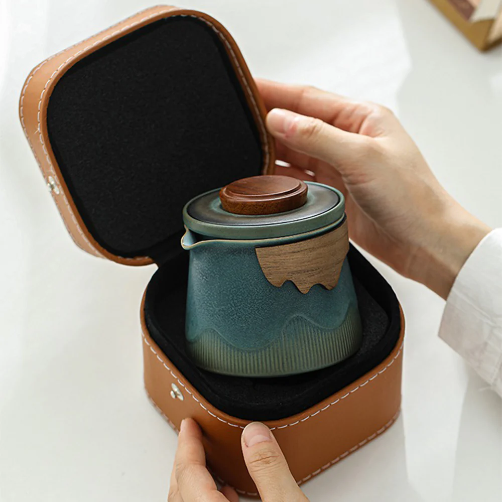 Japanese Kuai Ke Travel Tea Set - Image 5