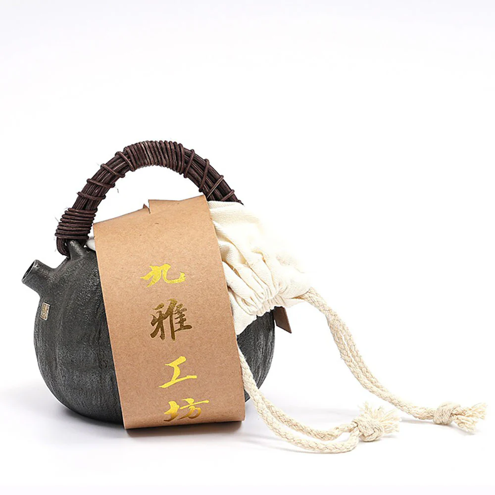 Japanese Melon Cast Iron Teapot - Image 5