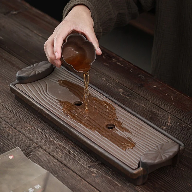 Japanese Pumpkin Tea Set With Tray - Image 5