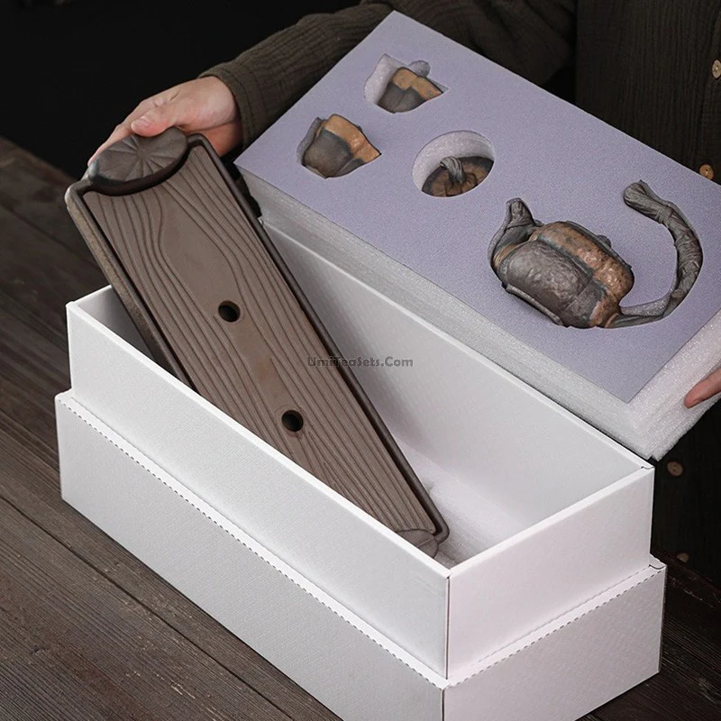 Japanese Pumpkin Tea Set With Tray - Image 6
