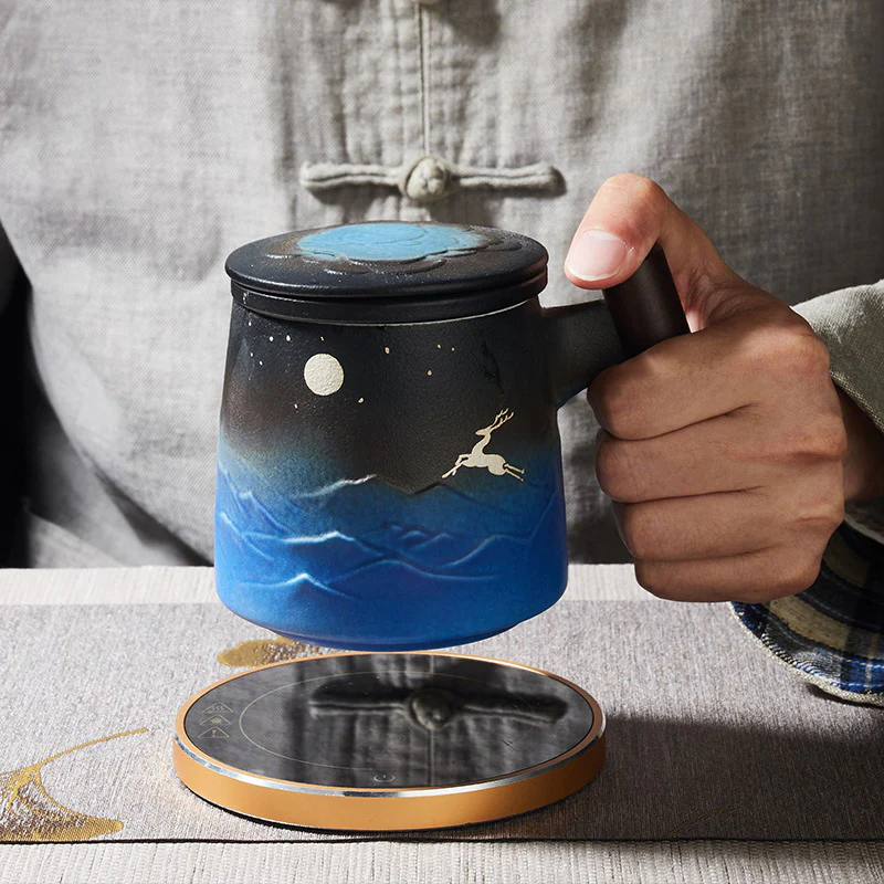 Japanese Sky And Deer Tea Mug - Image 8