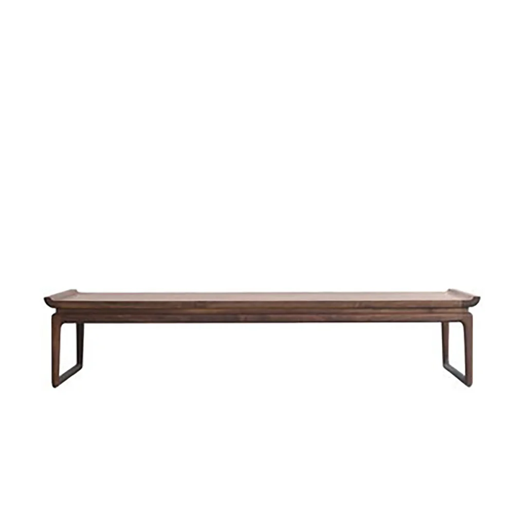 Japanese Style Elm Wood Tatami Low Tea Table Set - Image 5