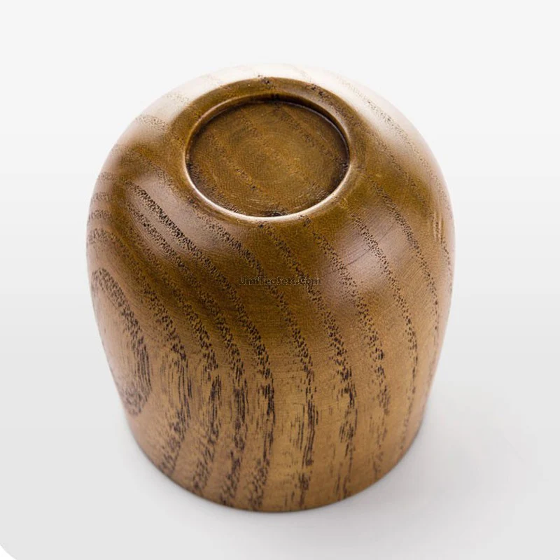 Japanese Style Wooden Tea Cup (Set of 2) - Image 3