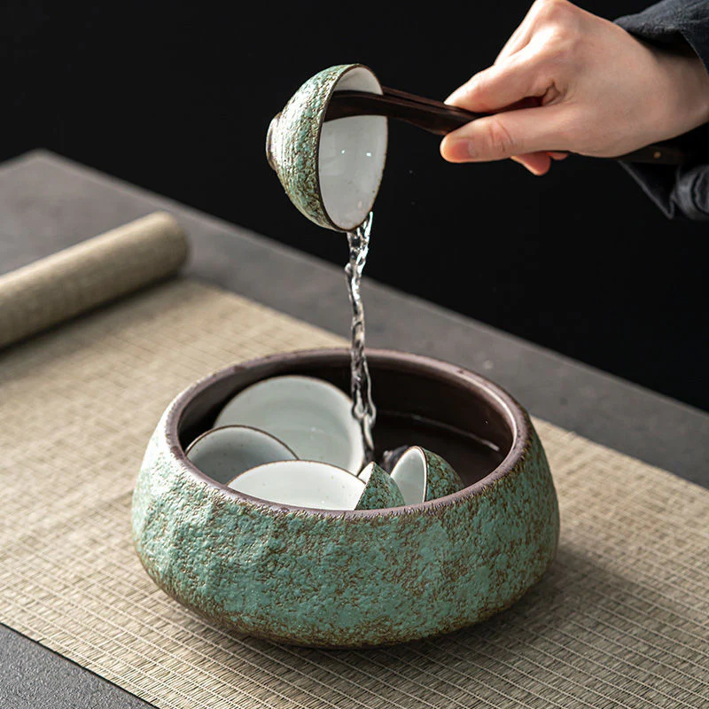 Japanese Tea Set With Leaf Tray - Image 4