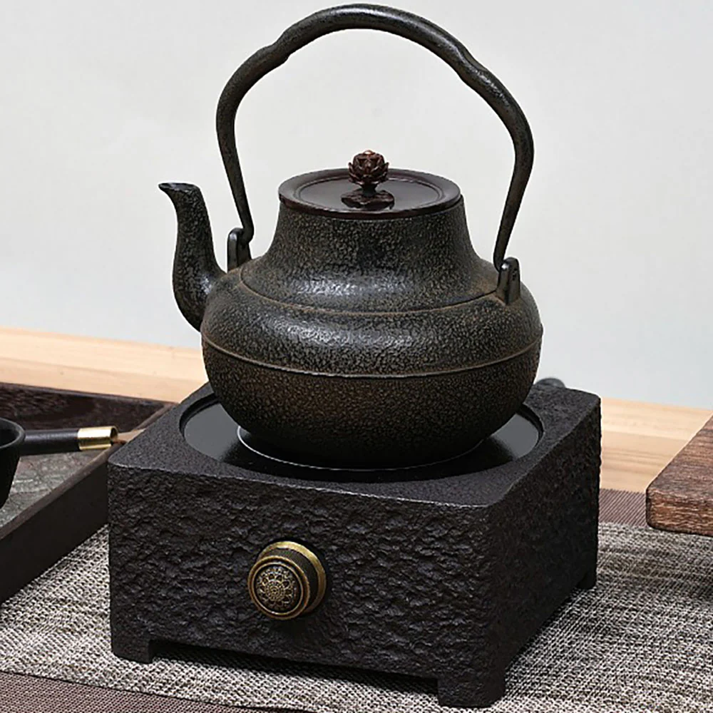 Japanese Tetsubin Cast Iron Teapot - Image 3