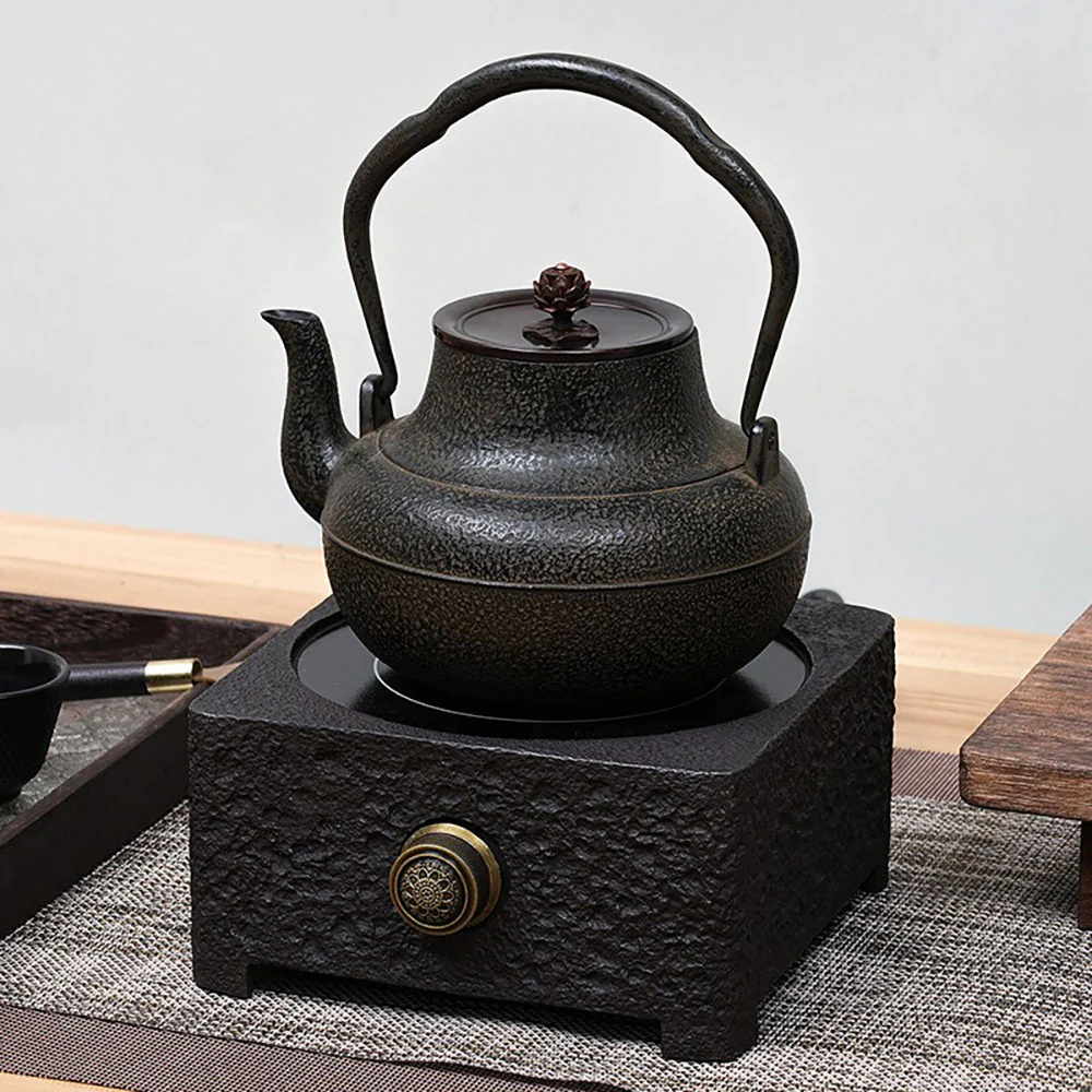 Japanese Tetsubin Cast Iron Teapot - Image 4