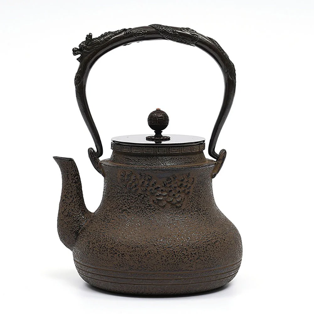 Japanese Tiger Roar Cast Iron Teapot - Image 2