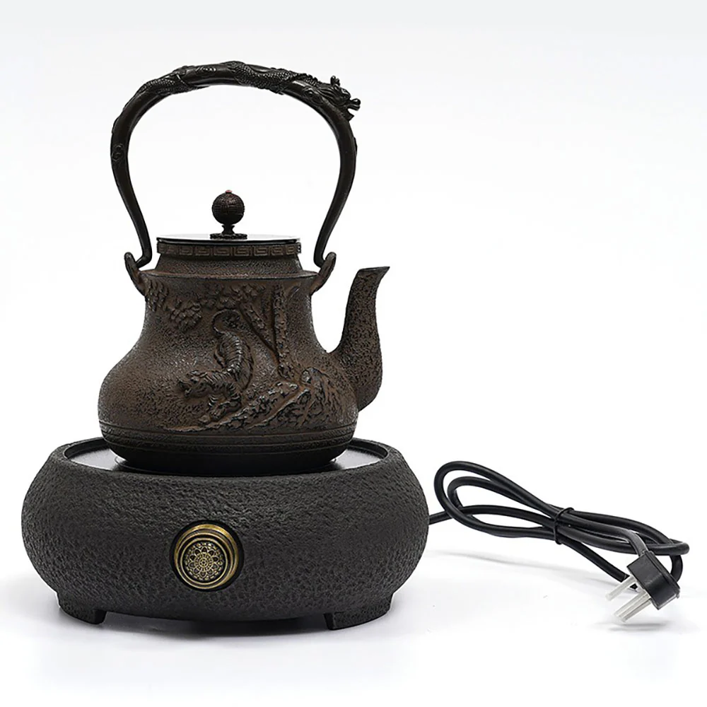 Japanese Tiger Roar Cast Iron Teapot - Image 3