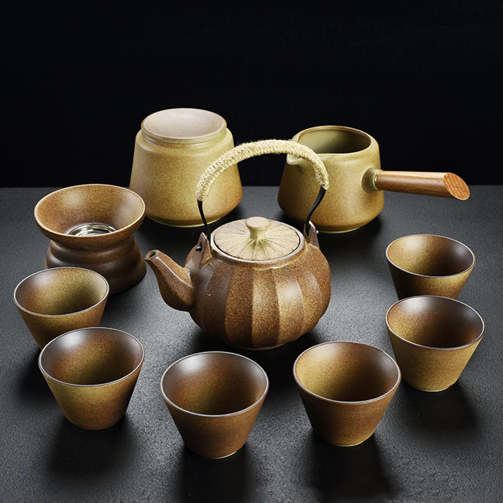 Japanese Vintage Banko-yaki Tea Set
