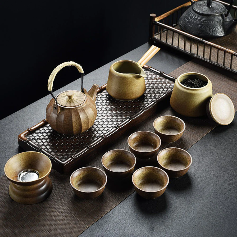 Japanese Vintage Banko-yaki Tea Set - Image 2