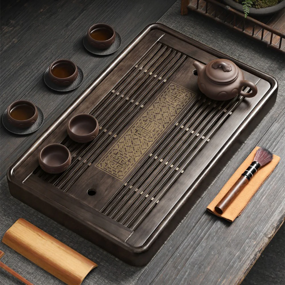 Lithocarpus Glaber Wood Gongfu Tea Tray