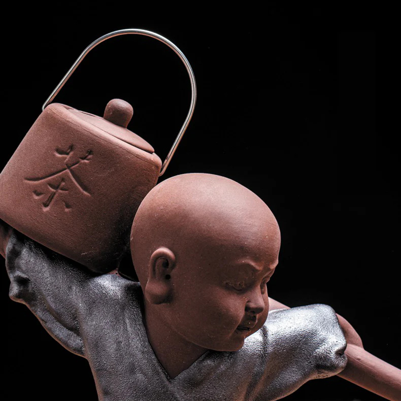 Little Monk Tea Strainer With Glass Fair Cup - Image 7