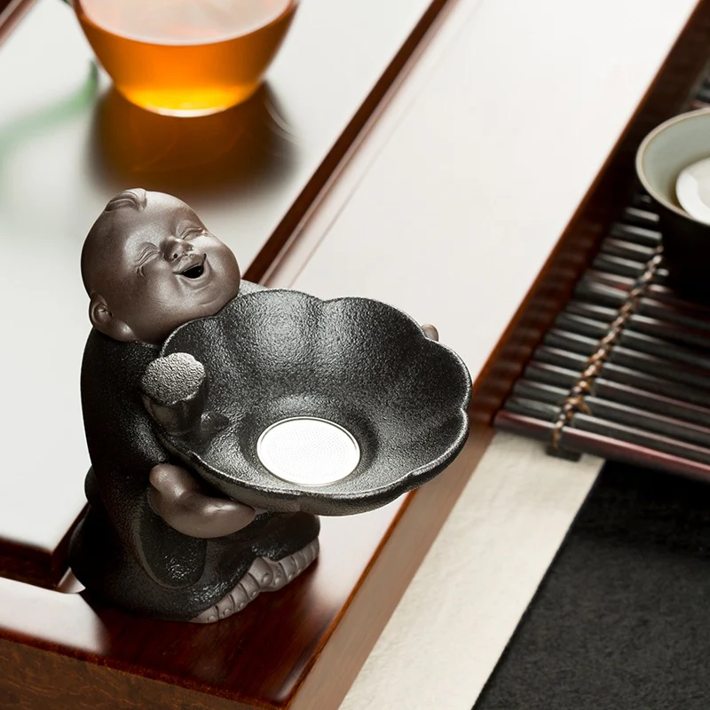 Little Smiling Buddha Tea Strainer - Image 11