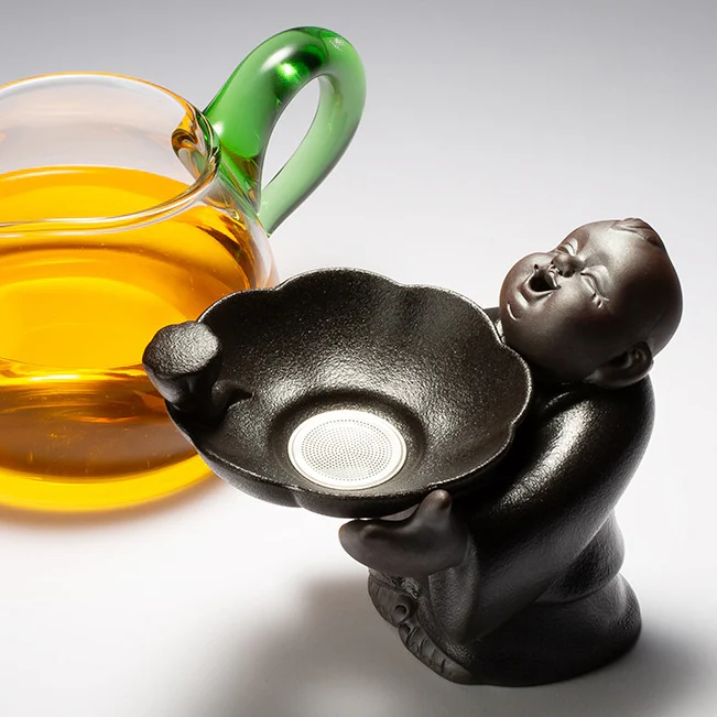 Little Smiling Buddha Tea Strainer - Image 7