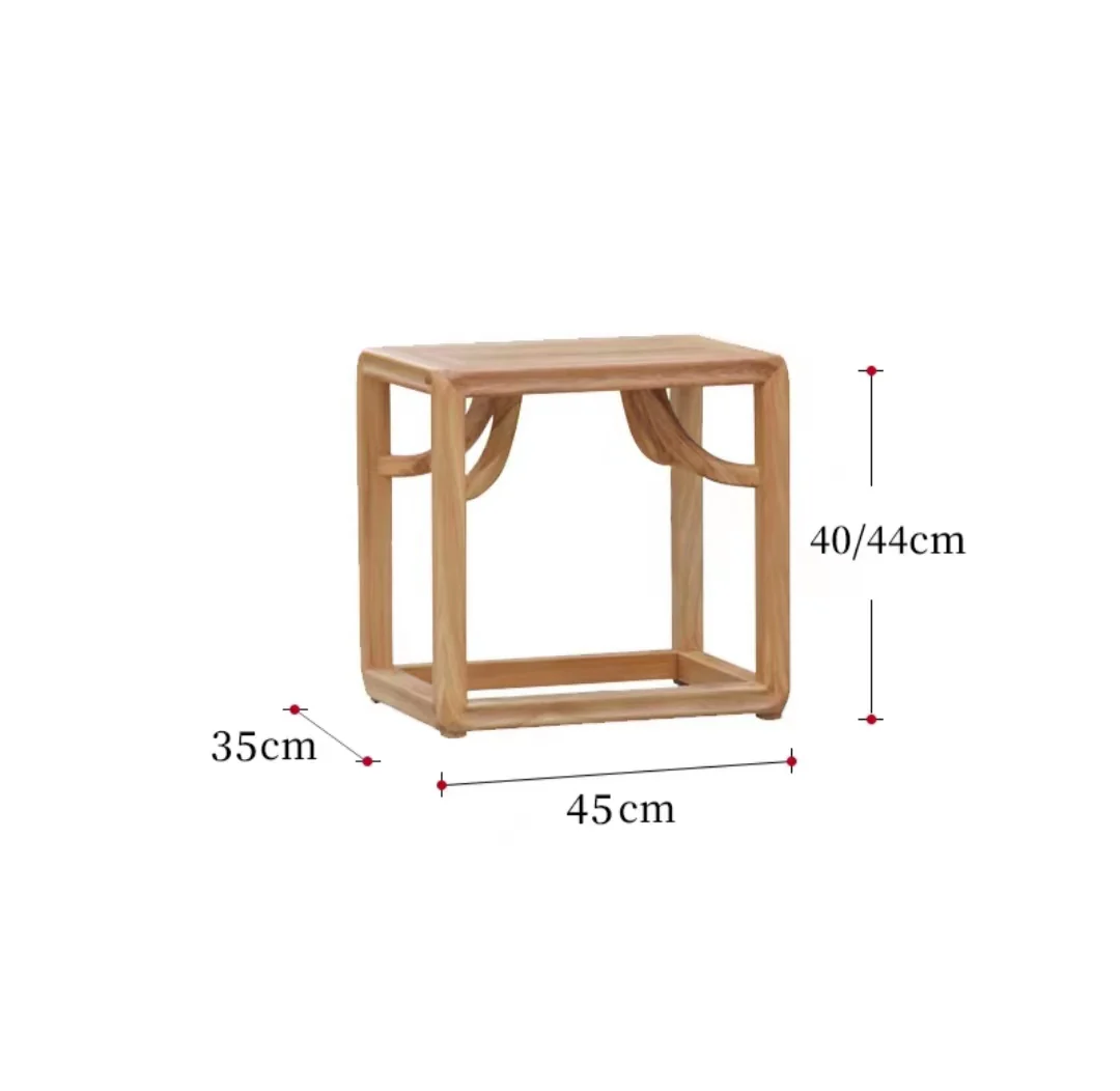 Log Wood Curio Display Cabinet Shelves - Image 7