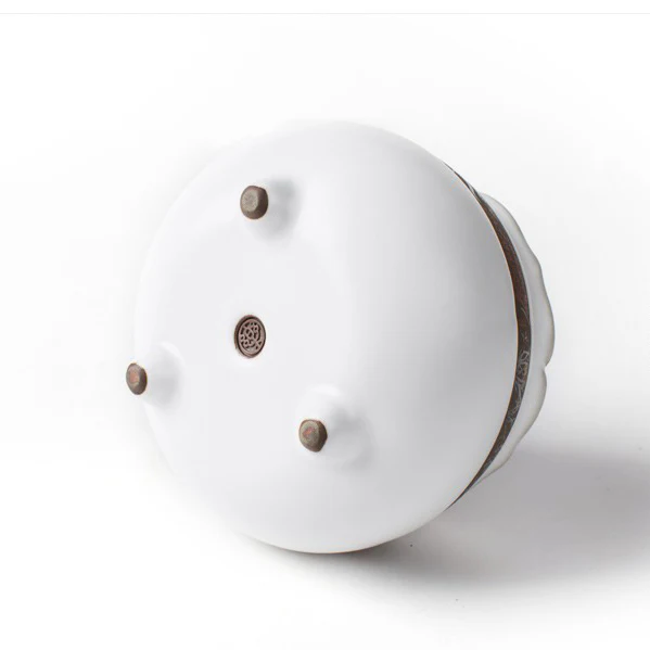 Lotus Shaped Ge Kiln Tea Caddy - Image 10