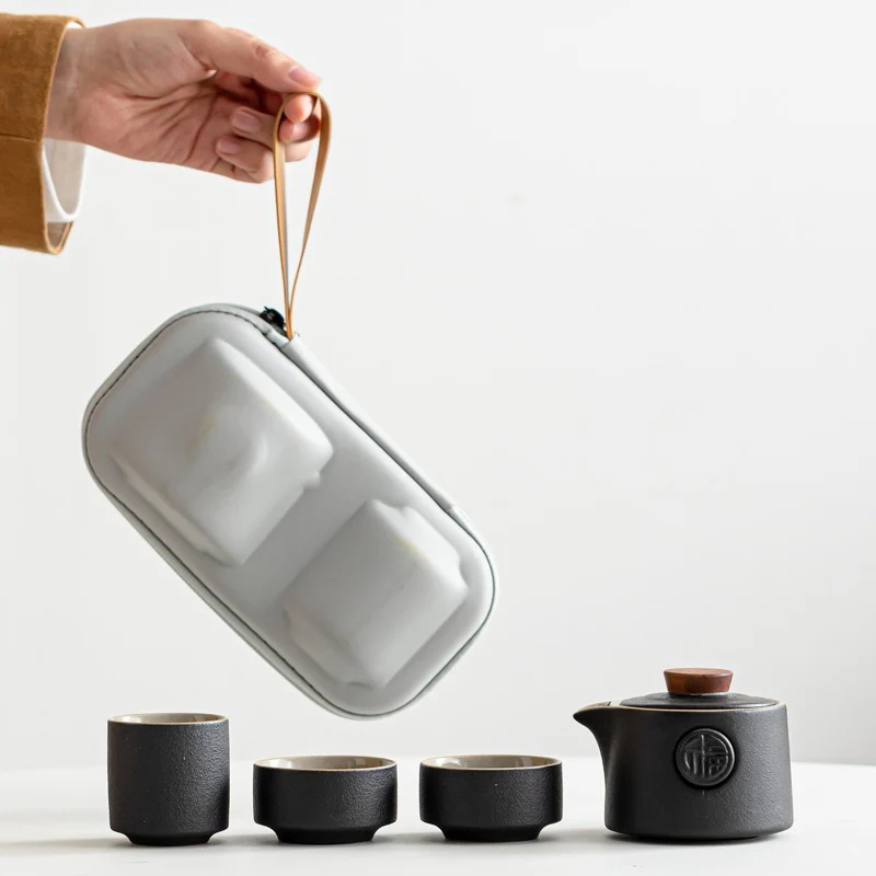 Lucky Character Travel Tea Set - Image 2