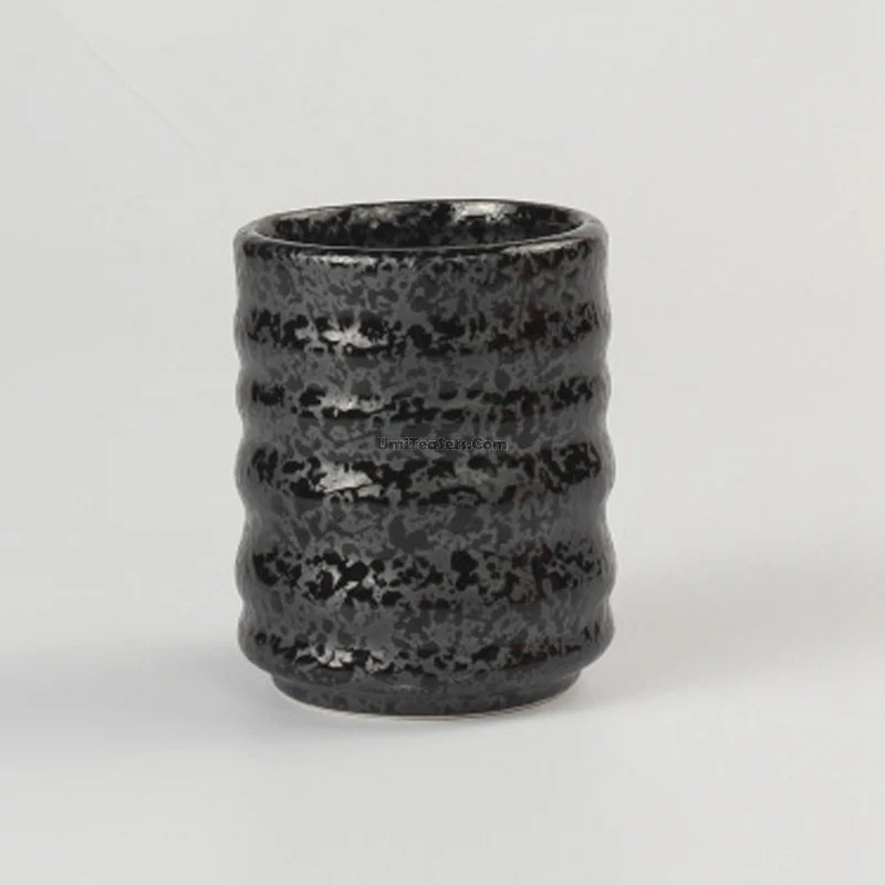 Japanese Shino Stoneware Tea Cup - Image 3
