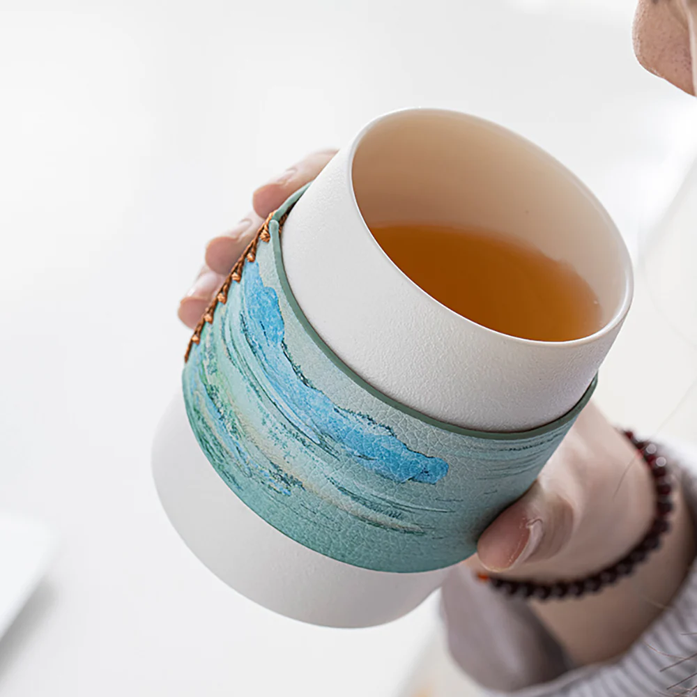 Mountain and River Travel Tea Set - Image 2